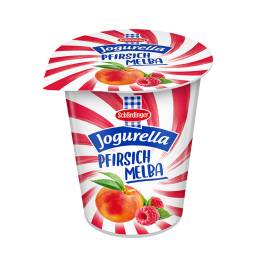 Jogurella Pfirsich Melba Fruchtjoghurt Produktbild