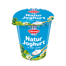 Schärdinger Naturjoghurt 1 Prozent im 500 Gramm Becher