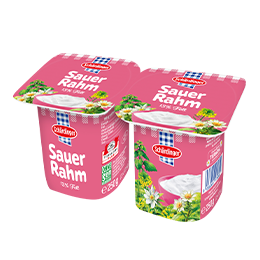 Schärdinger Sauerrahm 2 Mal im 125 Gramm Becher
