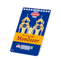 Das Bild zeigt den Schärdinger Mondseer in Scheiben