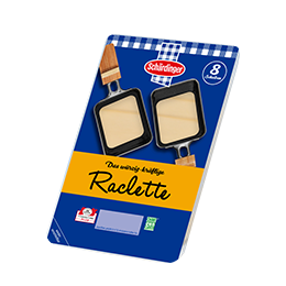 Das Bild zeigt den Schärdinger Raclettekäse in Scheiben