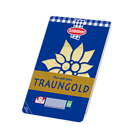 Das Bild zeigt den Schärdinger Traungold in Scheiben