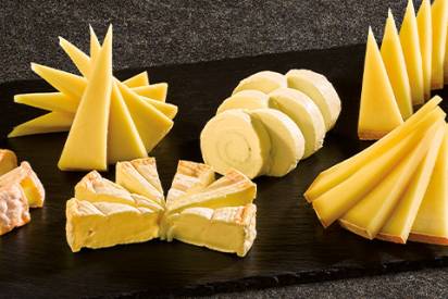 Festliche Käseplatte