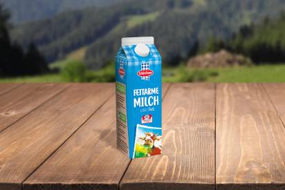 Fettarme Milch Header