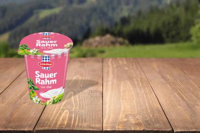 Schärdinger Sauerrahm im 250 Gramm Becher