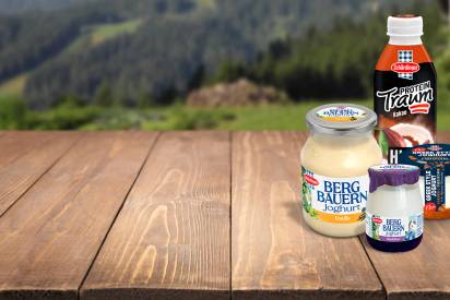 Das Bild zeigt die Schärdinger Produkte in verschiedenen Sorten