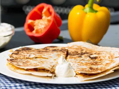 Käse-Hühnchen-Quesadilla Teaser