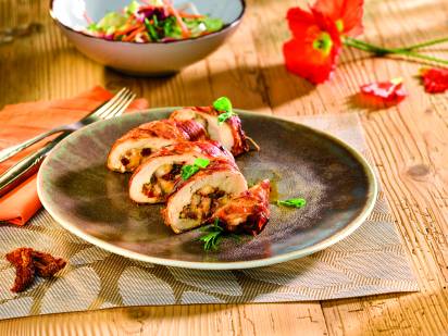 Mit Grillkäse gefülltes Hühnerbrüsterl Teaser