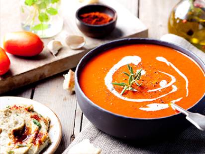 Tomatencremesuppe mit Schärdinger CREMiG
