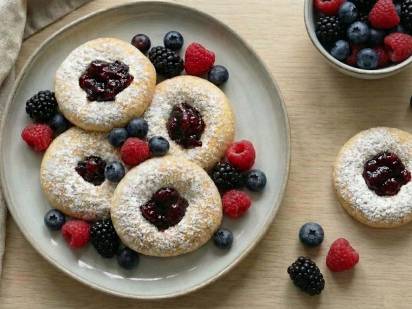 Bauernkrapfen aus dem Ofen