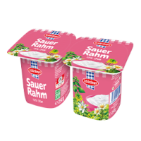 Schärdinger Sauerrahm 2 Mal im 125 Gramm Becher